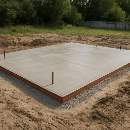 Монолитный ростверк для каркасного дома